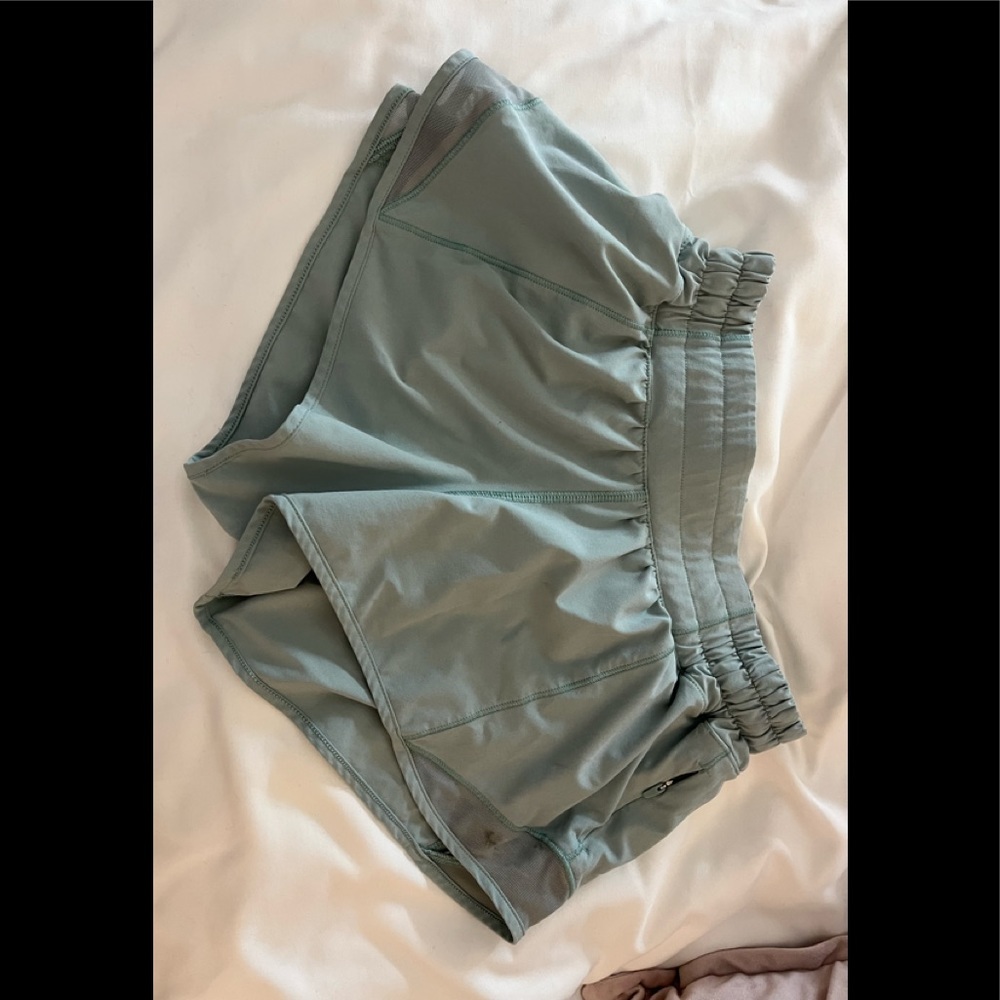 Teal lululemon hotty hots